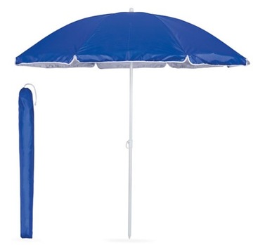 PARASOL PLAŻOWY UV niebieski