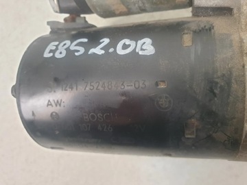 BMW Z4 E85 E86 2.0 BENZÍN N46B20B STARTÉR ORIG.