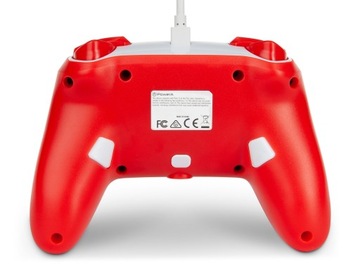 Проводной пульт PowerA SWITCH Mario Red & White