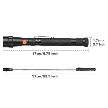 57 CM TELESKOPOWE MAGNETYCZNE NARZĘDZIE PODNOSZĄCE, PREZENTY NA DZIEŃ OJCA