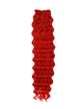 Włosy syntetyczne AFROLOKI Deep Wave P-Red