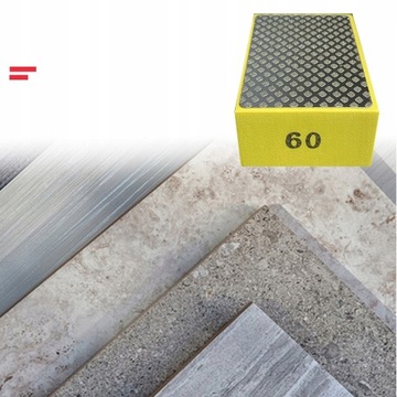 4x АЛМАЗНАЯ ГУБКА ДЛЯ ГРАНИТНОЙ ПЛИТКИ