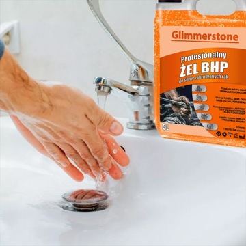 OHS ПАСТА ГЕЛЬ ДЛЯ МЫТЬЯ СИЛЬНО ЗАГРЯЗНЕННЫХ РУК С АКТИВНЫМ КИСЛОРОДОМ КАЧЕСТВО 5л