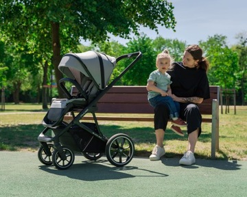 ДЕТСКАЯ КОЛЯСКА DEEP MUUVO SLICK 2.0 ЧЕРНАЯ