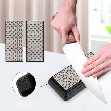 ТОЧИЛКА НОЖЕЙ УДОБНЫЕ НОЖНИЦЫ ДЛЯ ЗАТОЧКИ АЛМАЗНЫЙ ТОЧИЛЬНЫЙ КАМЕНЬ