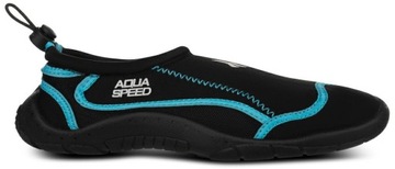 Водные тапочки Aqua-Speed ​​для пляжа, риф, морские ежи, для плавания, 28С, черные, размер 44