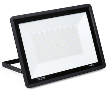 HALOGEN LED 200W NAŚWIETLACZ LAMPA IP66 19000 lm MOCNY WODOODPORNY PREMIUM