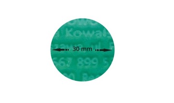 PIECZĄTKA GUMKA OKRĄGŁA DO PIECZĄTKI GUMKI 3 CM