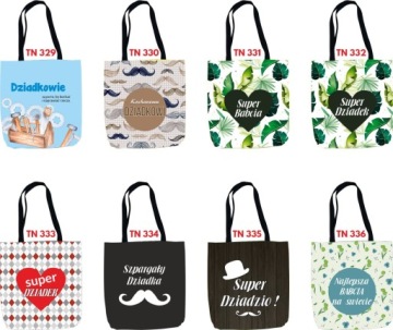 Сумка-шоппер, подарок на День бабушки.