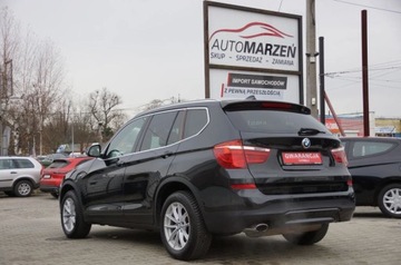 BMW X3 F25 SUV 2.0 20i 184KM 2014 BMW X3 2.0 Benzyna 184 KM 4x4, Lift, Navi, Automat, SalonPL, FV23, GWARANC, zdjęcie 6