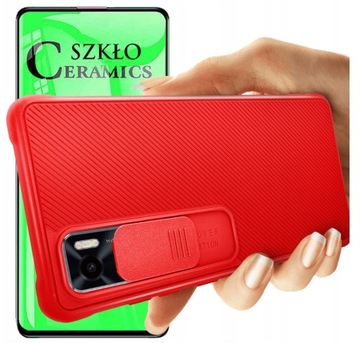 Etui OXYGEN CC do Vivo Y70 + szkło CERAMICZNE