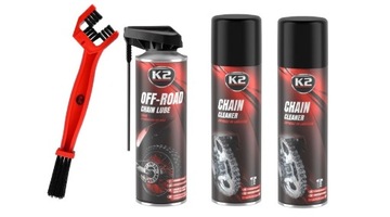 НАБОР ДЛЯ УХОДА ЗА ЦЕПЬЮ K2 + ЩЕТКА