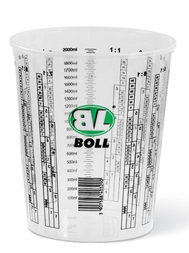 BOLL POJEMNIKI PLASTIKOWE Z PODZIAŁKĄ 2240 ml