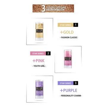 Стик-блеск для тела, макияж для лица, 7 флаконов, голографический E8