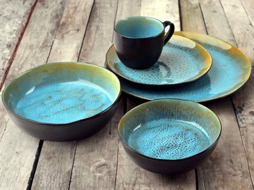 BASIC NATURE Керамическая большая ТАРЕЛКА ДЕСЕРТНАЯ ТАРЕЛКА - 20,5 см