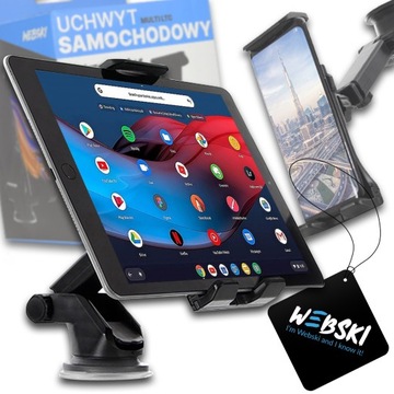 MOCNY UCHWYT SAMOCHODOWY DO TELEFONU TABLETA 4-11