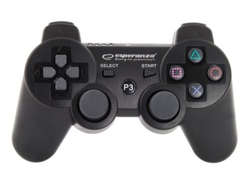 Gamepad bezprzewodowy Esperanza EGG109K (PS3; kolo