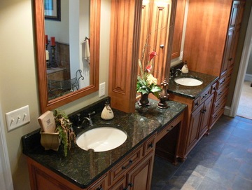 Blaty granit brazylijski PEACOCK GREEN 3cm poler