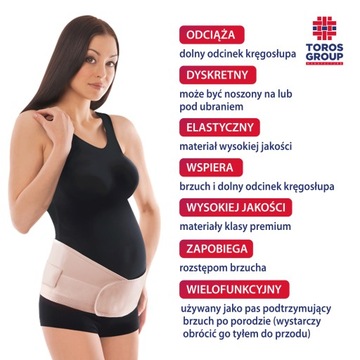 PAS CIĄŻOWY PODTRZYMUJĄCY- POPORODOWY/po CC typ114