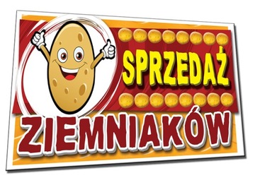 BANER 2x1 SPRZEDAŻ ZIEMNIAKÓW warzywa owoce sklep