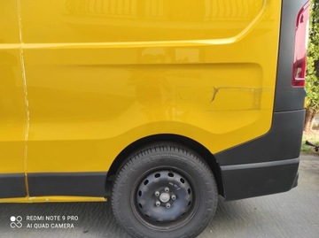 ĆWIARTKA LEWA BŁOTNIK TYLNY POSZYCIE LEWE RENAULT TRAFIC III LIFT LONG