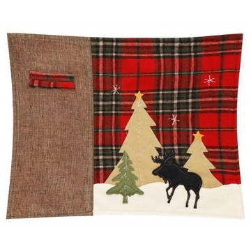 КОВРИК ДЛЯ РОЖДЕСТВЕНСКОГО СТОЛА BOHO MAT 44x33см