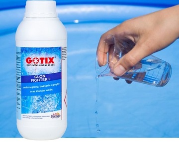 Антиглон Сильное средство против водорослей в бассейне Jacuzzi SPA Algae Chemicals 1л