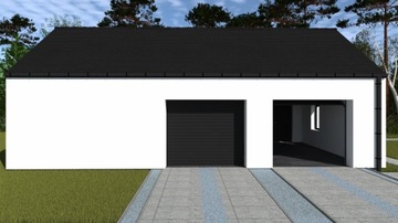 PROJEKT BUDYNKU GOSPODARCZEGO GO21 - modern 11