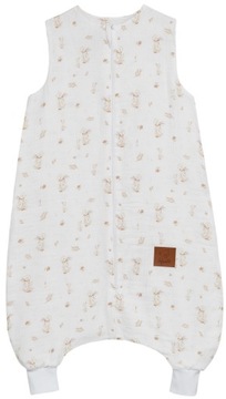 МУСЛИНОВЫЙ СПАЛЬНЫЙ МЕШОК SUMMER GOOSE НА НОЖКАХ, 1 МЯГКИЙ