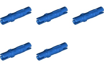 LEGO Technic Pin długi 42924 6299413 niebieski - 5 szt