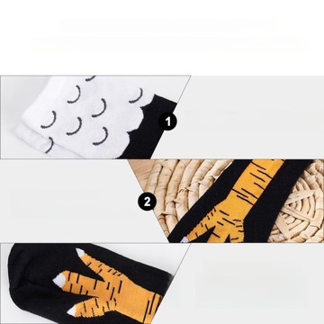 ŚMIESZNE SKARPETKI Z KURCZAKA IDEALNE NA IMPREZY COSPLAY