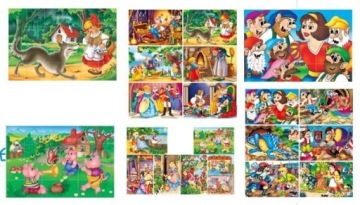 Блоки с картинками Адамиго, 24 предмета.