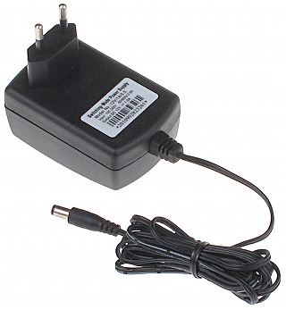 ZASILACZ IMPULSOWY 12V/1A/5.5 do kamer monitoringu