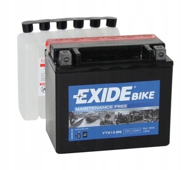 AKUMULATOR EXIDE ETX12-BS YB12B-B2 CB12B-B2