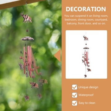 УНИКАЛЬНЫЕ АЛЮМИНИЕВЫЕ ТРУБКИ WIND BELL, ELEPHANT WIND