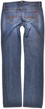 TOMMY HILFIGER spodnie STRAIGHT jeans BLUE TOM _ W26 L30
