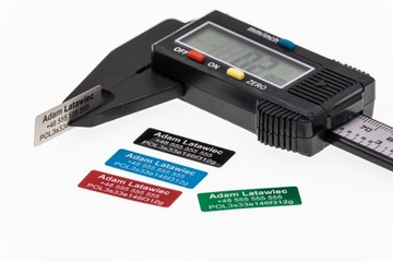 Дрон / наклейка - алюминий - 28x10