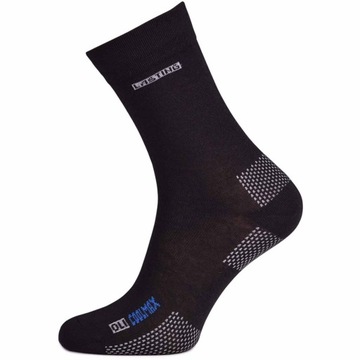 Skarpety sportowe trekkingowe z COOLMAX'em czarny 38-41
