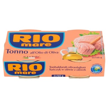 Rio Mare Tuńczyk w oliwie z oliwek 2x160g