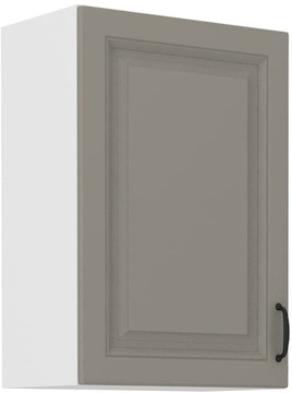 SZAFKA KUCHENNA SZARY BIAŁY STILO WISZĄCA 50X72
