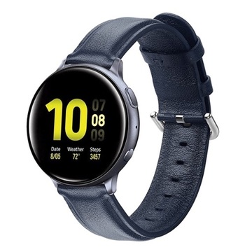 Beline Skórzany pasek do zegarków 20mm SAMSUNG XIAOMI HUAWEI GARMIN GARETT
