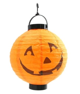 ГИРЛЯНД БУМАЖНОГО ФОНАРЯ НА ХЭЛЛОУИН СО СВЕТОДИОДНОЙ ПОДСВЕТКОЙ, 6 СТИЛЕЙ