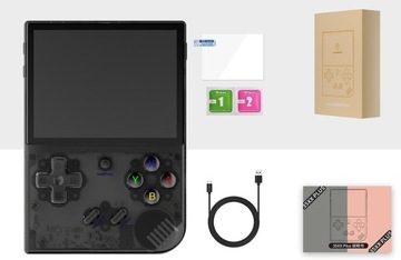 Игровая консоль ANBERNIC RG35XX Plus 64 ГБ, 5000 игр — прозрачный черный