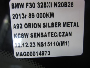 BMW 3 F30 F31 SKLO (OKNO) PŘEDNÍ ČELNÍ SENZOR SOUMRAKU ORIGINÁL 7258063