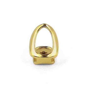 Prettyia 2x одиночные открытые грани, позолота 18 карат