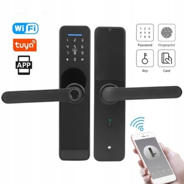 Дверная ручка WiFi Код Bluetooth для шифрования RFID