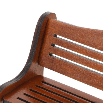 МИНИАТЮРНАЯ ДЕРЕВЯННАЯ СКАМЬЯ МИНИ-ПАРКОВАЯ СКАМЬЯ