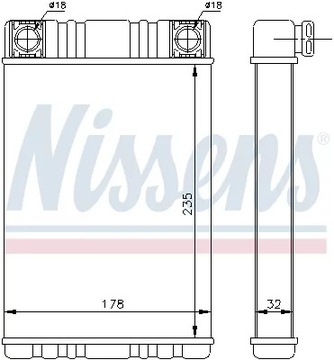 72028 RADIÁTOR MERCEDES C W203 02-