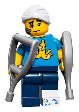 LEGO FIGURKA SERIA 15 NIEZDARA KULE SZPITAL 71011