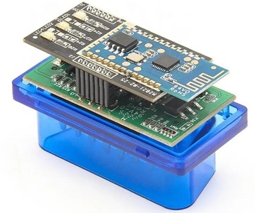 ДИАГНОСТИЧЕСКИЙ ИНТЕРФЕЙС ELM327 OBD2 V1.5 2PCB BT PIC18F25K80